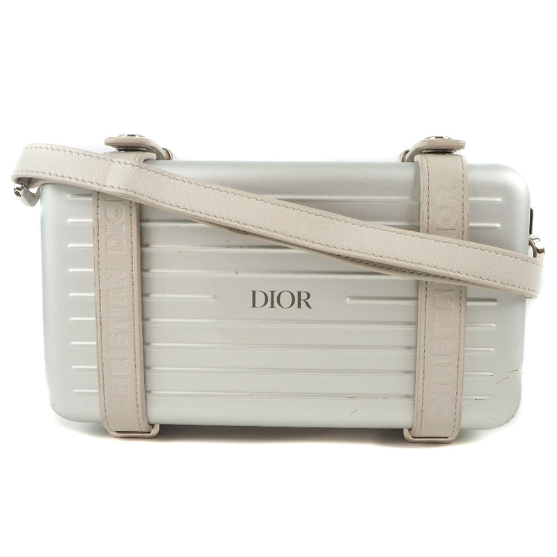 [Dior] Dior Personal Rimowa Collaboration 2way Shoulder 2DRCA295YWT_H31E Aluminio Silver Ladies Shoulder Bag