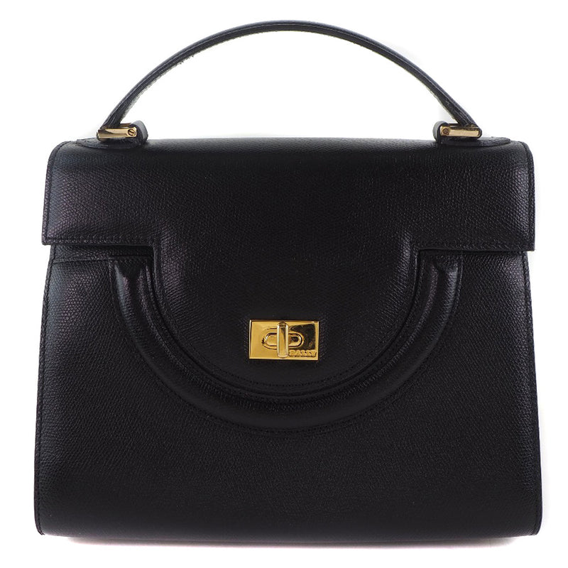 【BALLY】バリー
 カーフ 黒 レディース ハンドバッグ