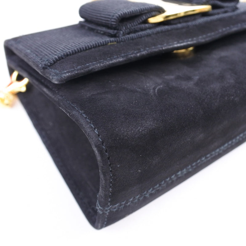 Buy 1980s Salvatore Ferragamo Navy Leather Gancini Fold Lock Convertible Clutch  Handbag With Removable Gold Chain Strap, 11 X 8 Online in India - Etsy
