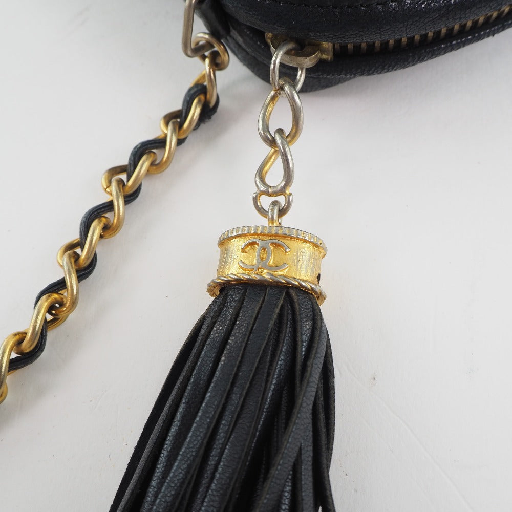 CHANEL シャネル チェーンショルダーバッグ カーフ ココマーク CHANEL シャネル チェーンショルダー マトラッセ ココマーク