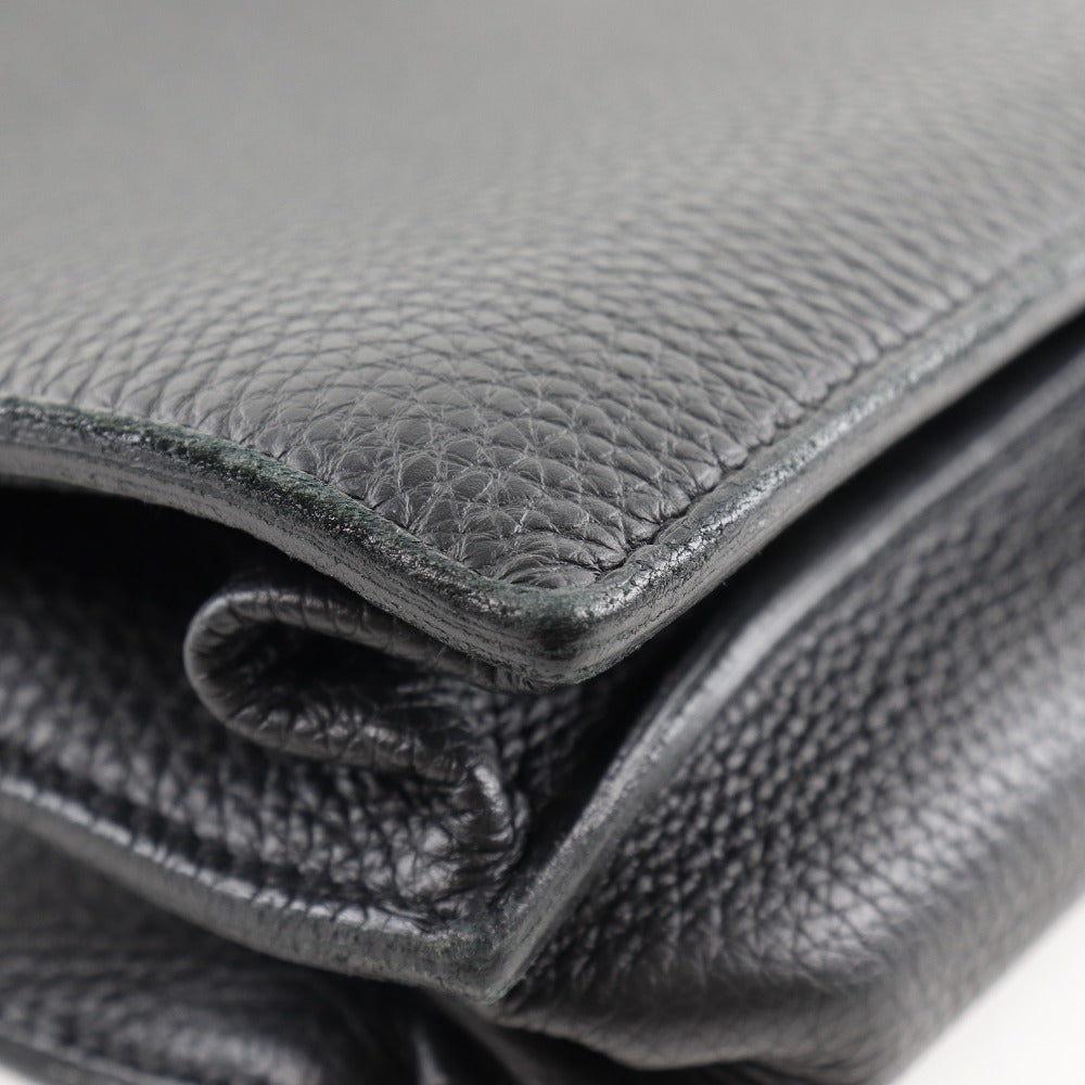 HERMES】エルメス サックアデペッシュ38 トゴ 黒 メンズ ビジネス