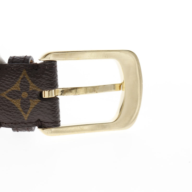 [LOUIS VUITTON] Louis Vuitton Santure Elipus M6919 Monogram Canvas tea CT1089 engraved unisex belt