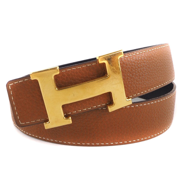 [Hermes] Hermes H Belrt 80 Constance Tea Té □ G grabado de damas cinturón