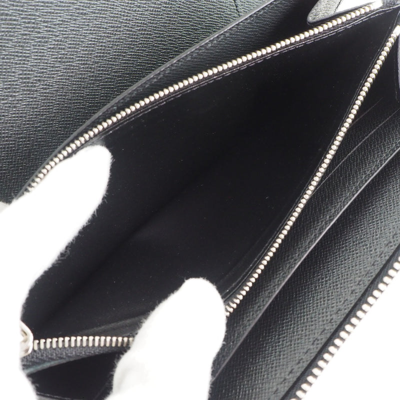Popular Item Louis Vuitton Taiga Zippy Xl Wallet Mens Black Fastener