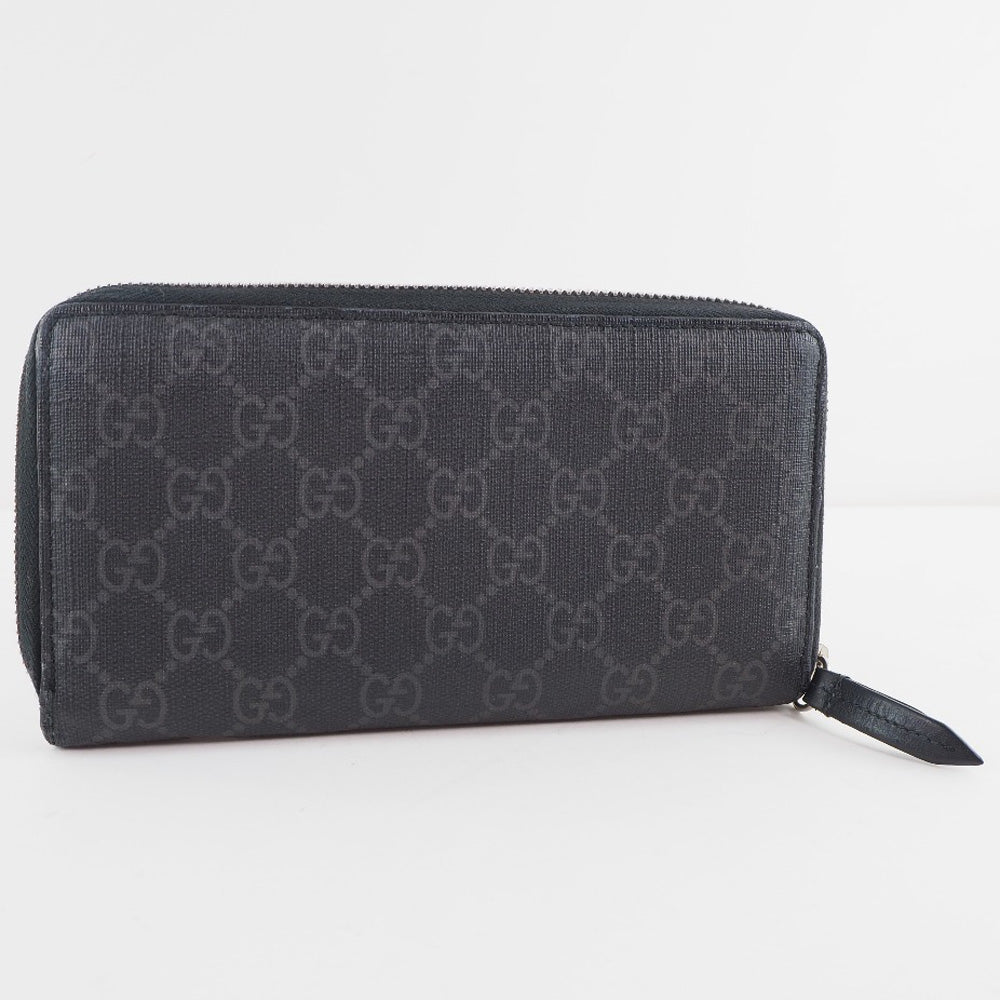 GUCCI】グッチ ウルフ 451273-91MAN-9789 PVC 黒 ユニセックス 長財布