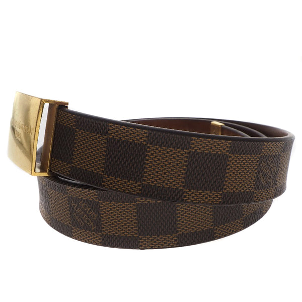 [Louis Vuitton] Louis Vuitton Santure Care M6802 Dami Cambus Tea LB1020 Cinturón de hombre grabado