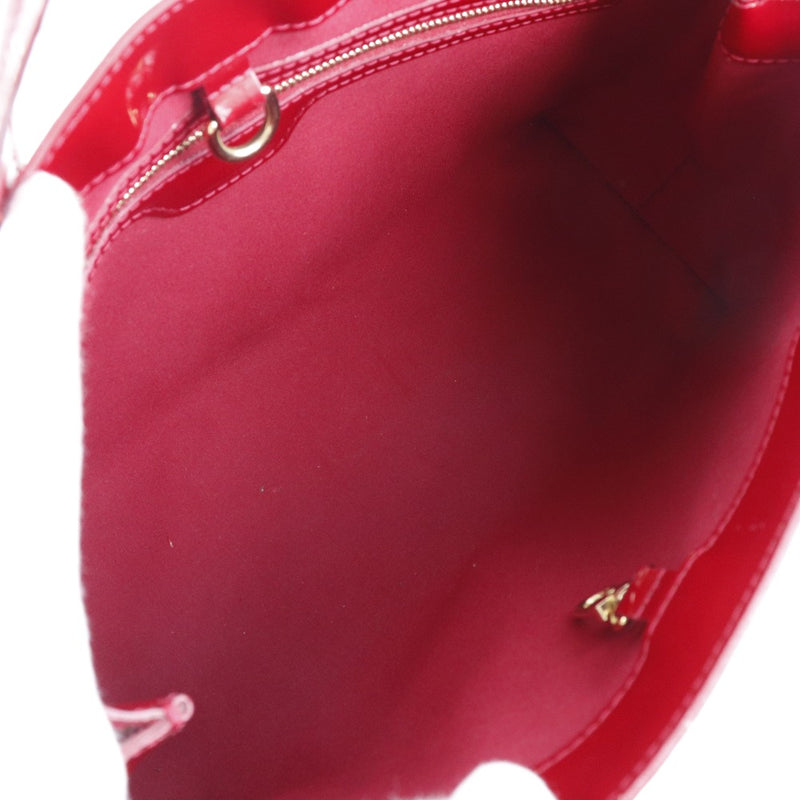 [Louis Vuitton] Louis Vuitton Wilshire PM M93642会标Verni Pom Damur Red Mi2009刻有女士手袋A级