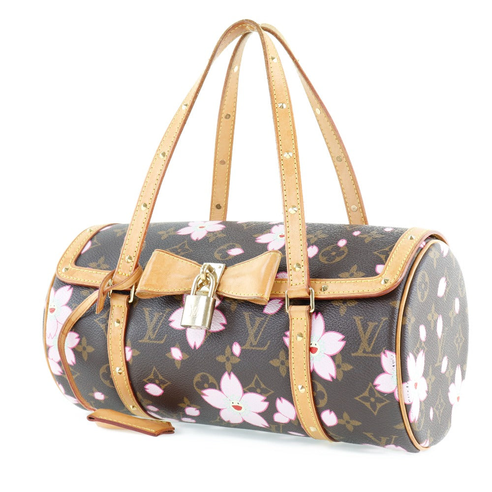 LOUIS VUITTON】ルイ・ヴィトン パピヨンGM チェリーブロッサム 村上隆 M92009 モノグラムキャンバス 茶 BA0028 –  KYOTO NISHIKINO