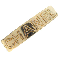 [CHANEL] Chanel 
 Valletta 
 Vintage logo gold plating gold 97A engraved ladies