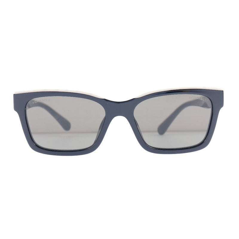 CHANEL Acetate Polarized Square Sunglasses 5417-A Black 1222137
