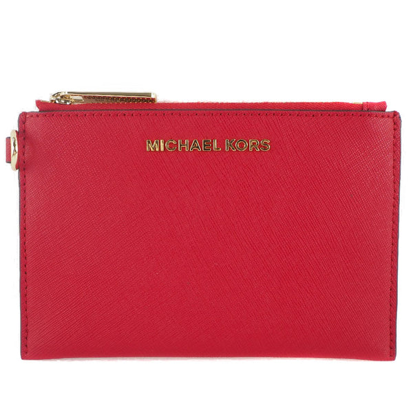 [Michael Kors] Michael Course Leather Red Ladies Pouch A Rank