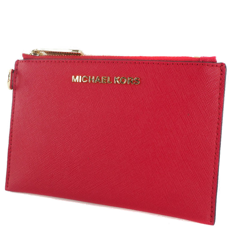 [迈克尔·科尔斯]迈克尔课程皮革红女士袋