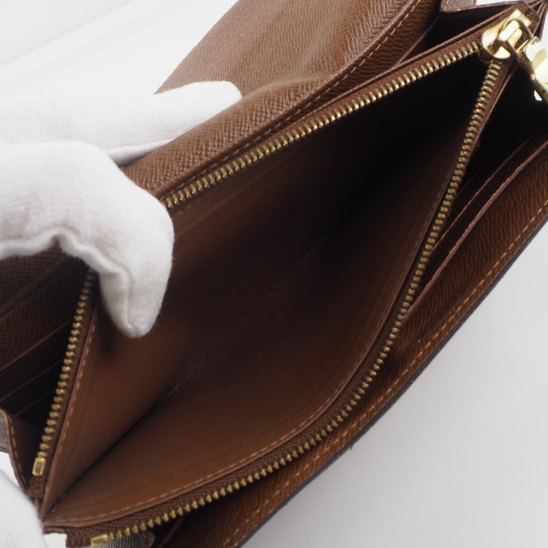 [Louis Vuitton] Louis Vuitton Portofoyille Sara M60531 모노그램 캔버스 차 SP3174 새겨진 숙녀 긴 지갑