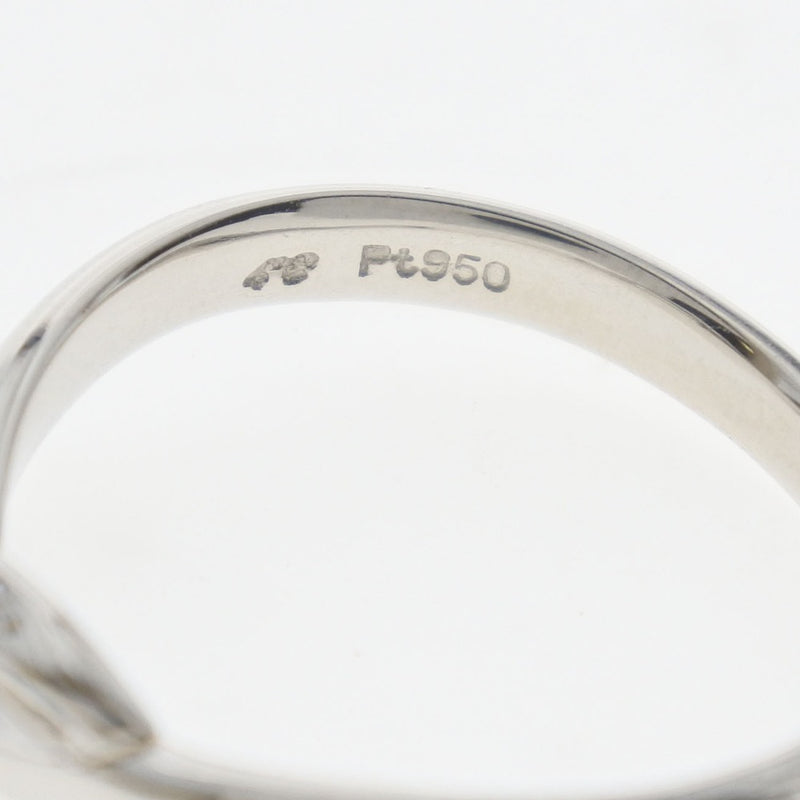 【4℃】ヨンドシー
 Pt950プラチナ×ダイヤモンド 9号 シルバー レディース リング・指輪
SAランク