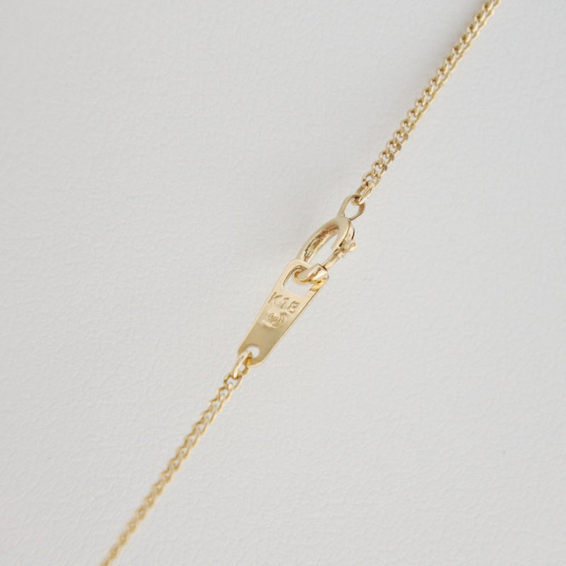 [Tasaki] Tasaki 10 mm K18 Oro amarillo x perla x diamante oro collar de damas sa rango