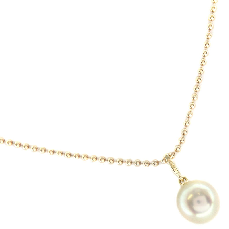 [Mikimoto] Mikimoto Pearl 8.5 mm K18 Oro amarillo X Pearl Gold Ladies Collar Sa Rank