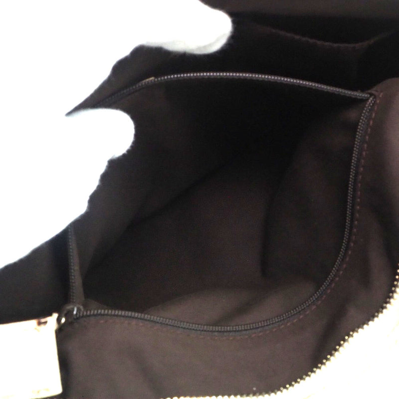 [GUCCI] Gucci 131326 GG Canvas x Leather Beige Ladies Shoulder Bag