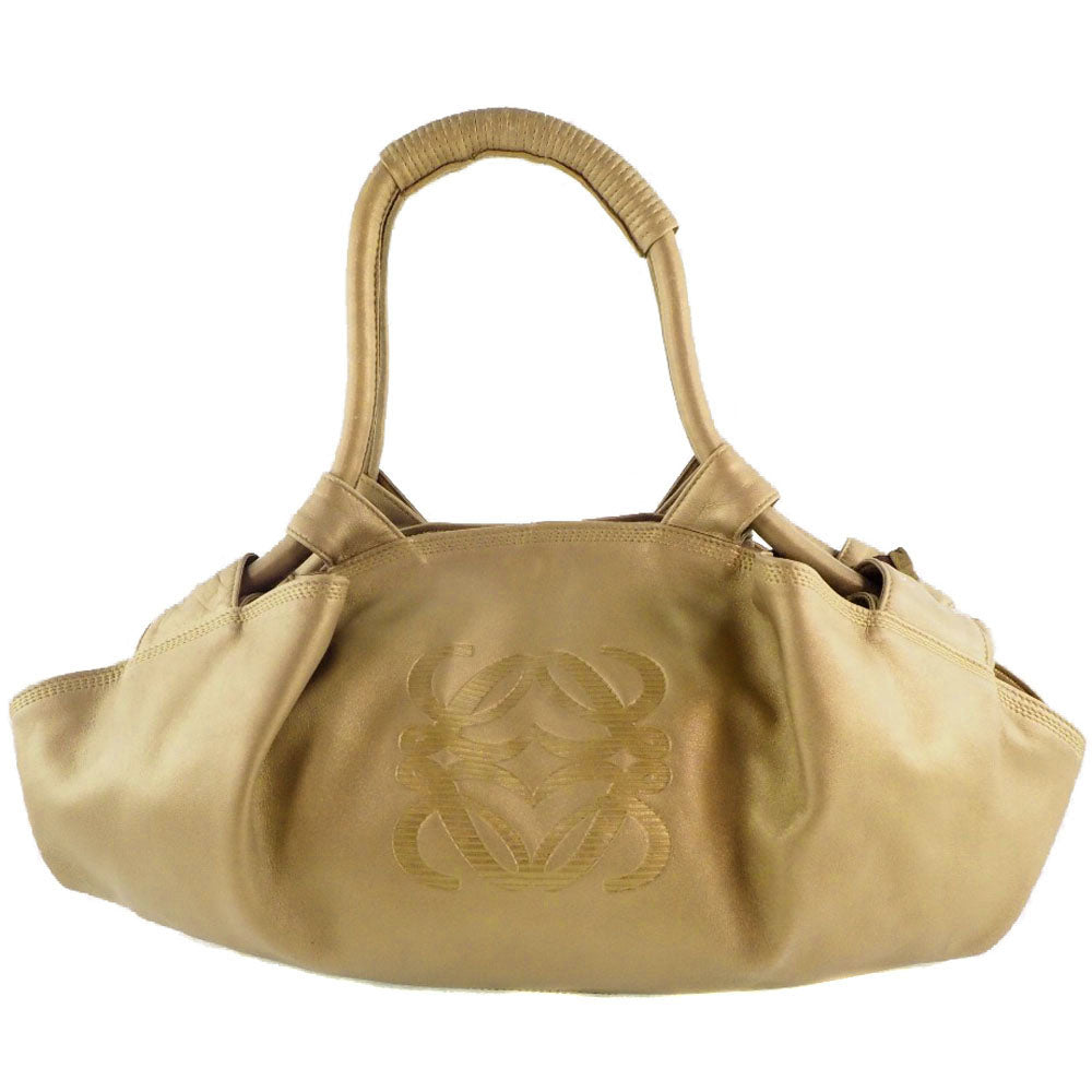 LOEWE】ロエベ ナッパアイレ ラムスキン ゴールド レディース