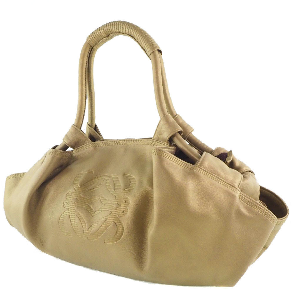 LOEWE】ロエベ ナッパアイレ ラムスキン ゴールド レディース