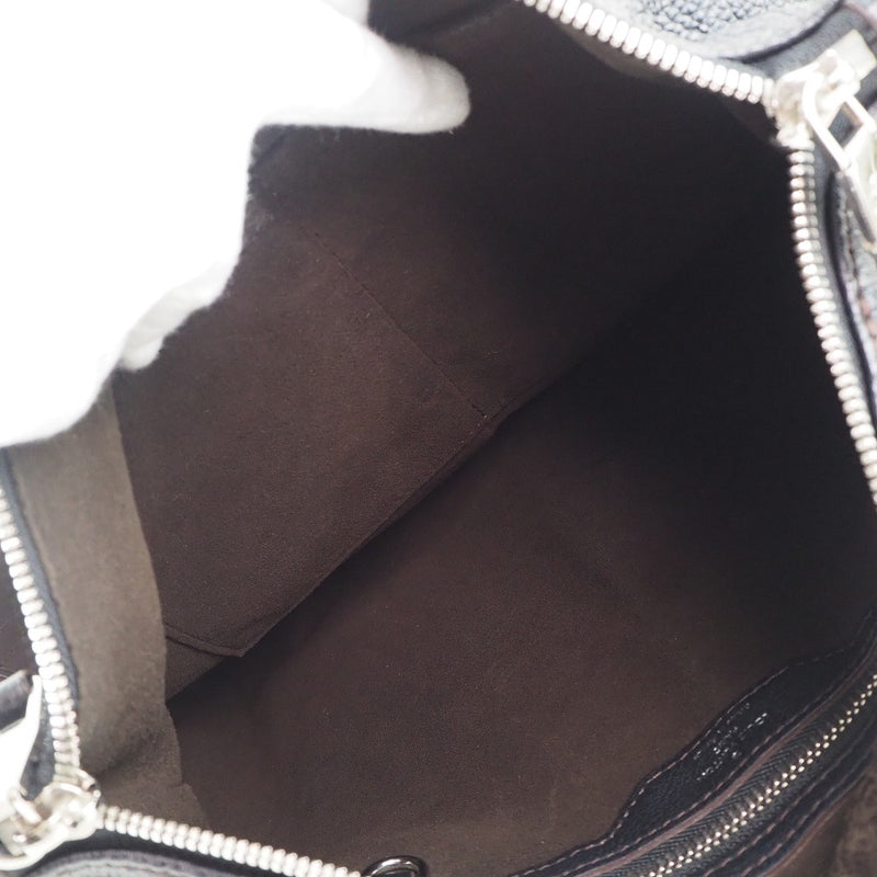 [Louis Vuitton] Louis Vuitton Selene PM 2Way肩M94314字母组合Mahina X皮革黑色女士手提包