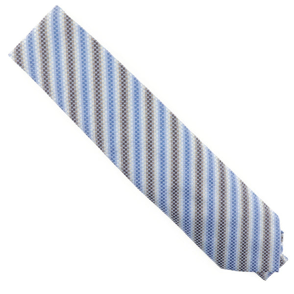 [Hermes] Hermes Silk Blue Tie S Rank