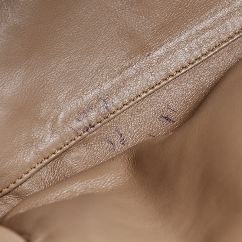 [CELINE] Celine Ragger Mini Shopper U-PA-0121 Calf Beige Ladies Handbag