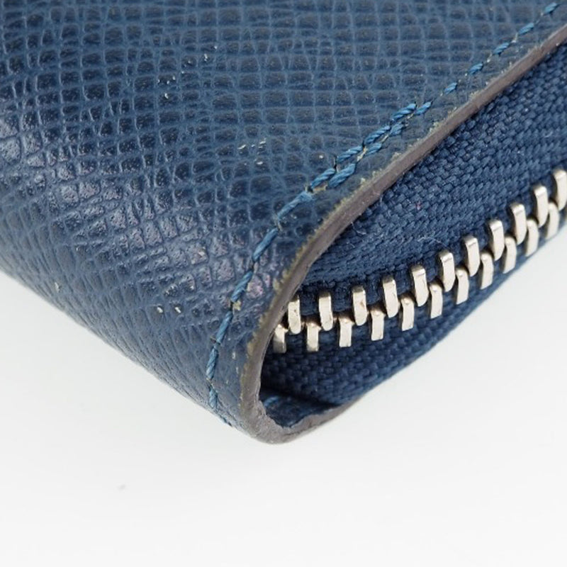 [Louis Vuitton] Louis Vuitton Zippy Wallet长钱包垂直M30510 Taiga Blue Marine Navy CA1187雕刻Zippy Wallet男士