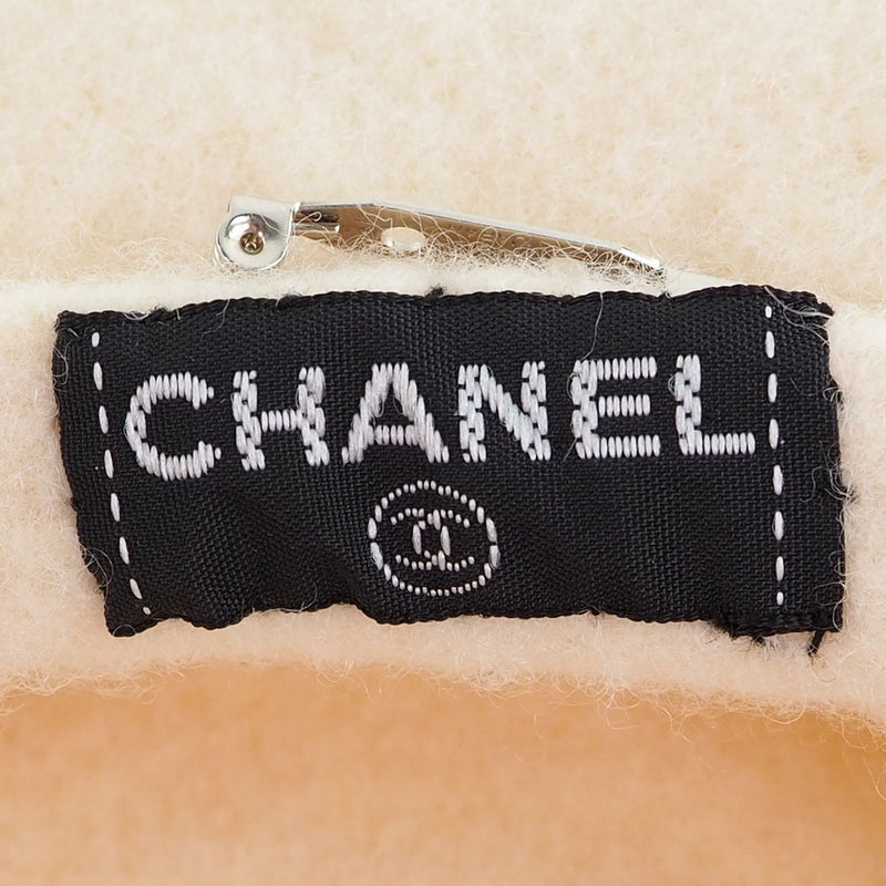 [Chanel] Chanel 
 boina 
 Damas blancas de lana un rango