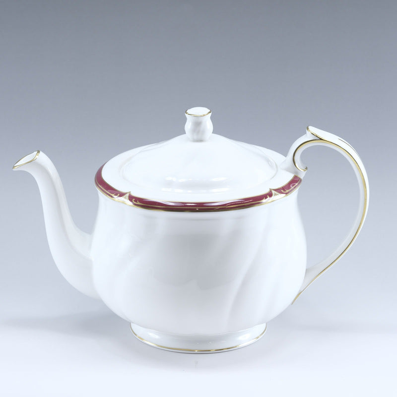 [Wedgwood] Wedgewood Empress Ruby (Empress Ruby) Tea Pot & Creamer & Sugar Pot 테이블웨어 도자기 Unisex Unisex Tameware