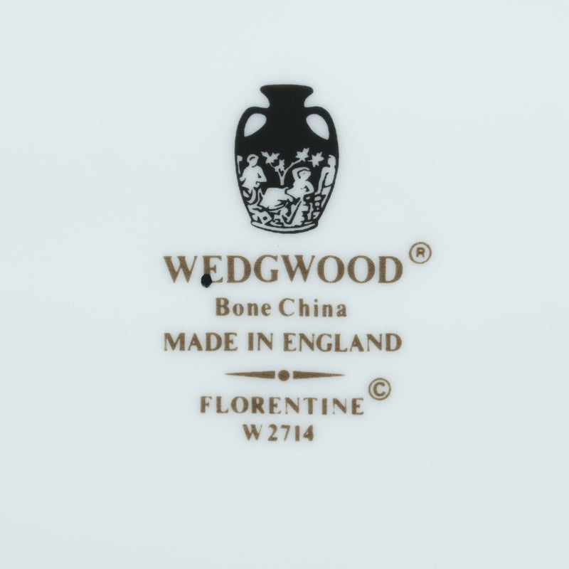 [wedgwood]韦奇伍德佛罗伦萨绿松石面包和黄油/b＆b＆b板块餐具poseline_餐具台等级