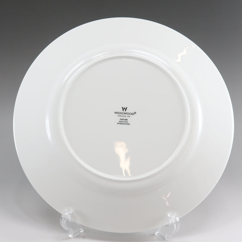 [Wedgwood] Wedgewood Naturaleza/Nature Plate × 1 Ø27cm Cabealina de porcelana White Taveteware s Rank