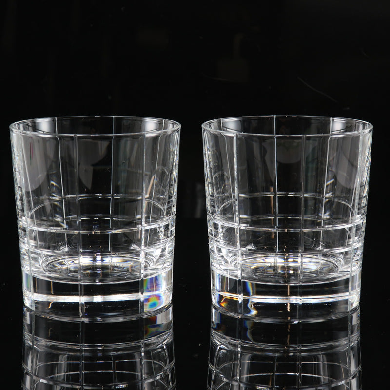 [Mikimoto] MIKIMOTO Tumbler × 2 8,2 × H8.5cm Table Vérification Crystal_ Table Varelle S