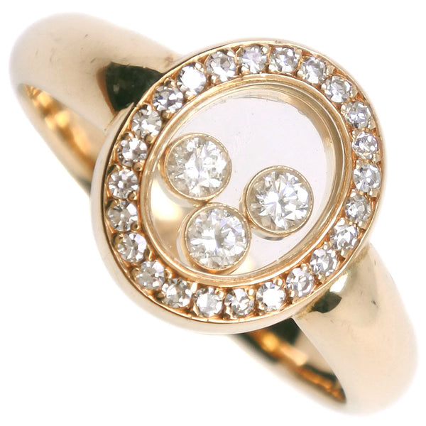 [Chopard] Chopard Happy Diamond 2073-20 Anillo / anillo K18 Oro amarillo X Diamante No. 9 Damas