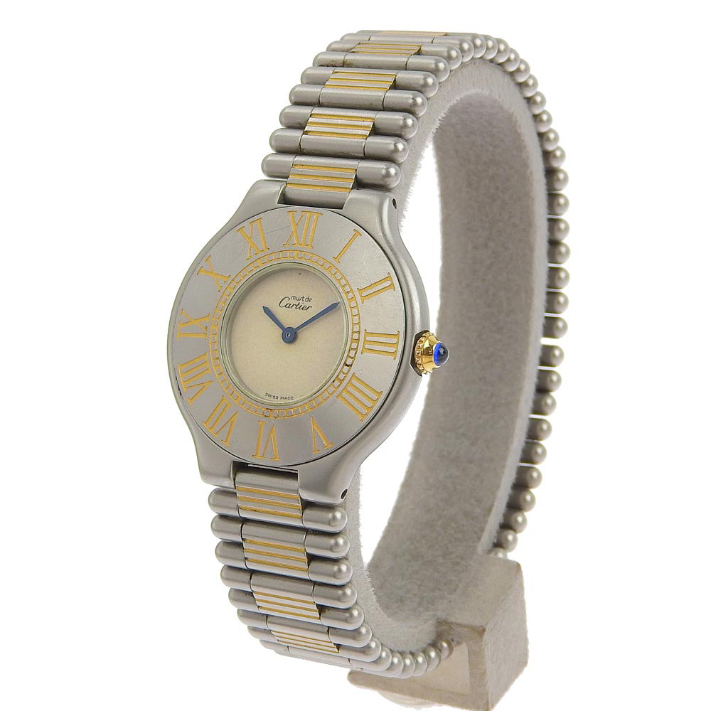 CARTIER】カルティエ マスト21 ヴァンティアン ステンレススチール