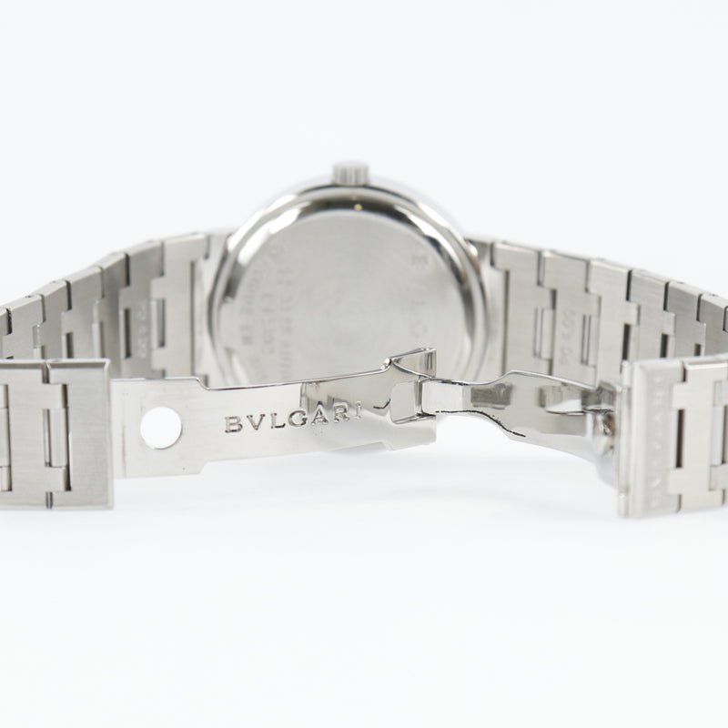 [BVLGARI] Bulgari Bulgari Brugari BB33SSAUTO Stainless Steel Silver Automatic Winding Men's Black Dial Watch