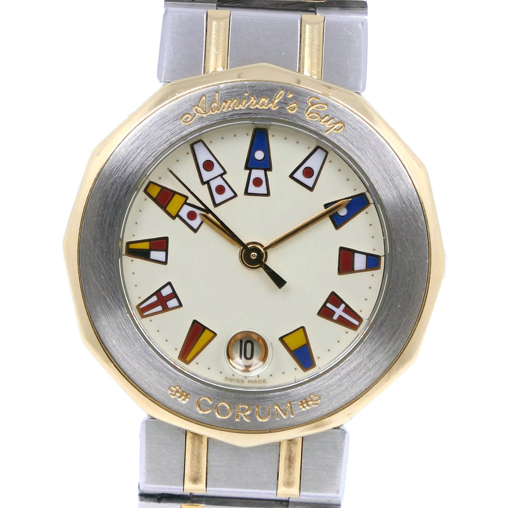 CORUM] Corum admiral's cup watch 39.610.21 V-52 Stainless Steel