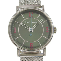 [Paul Smith] Paul Smith 6034-H19519 Reloj de dial de dial de cuarzo de plata de acero inoxidable de acero inoxidable