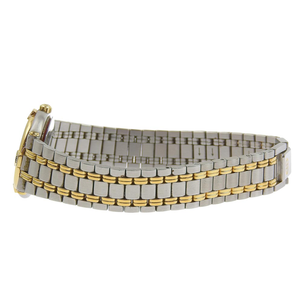 GUCCI】グッチ コンビ 9000L ステンレススチール×金メッキ シルバー