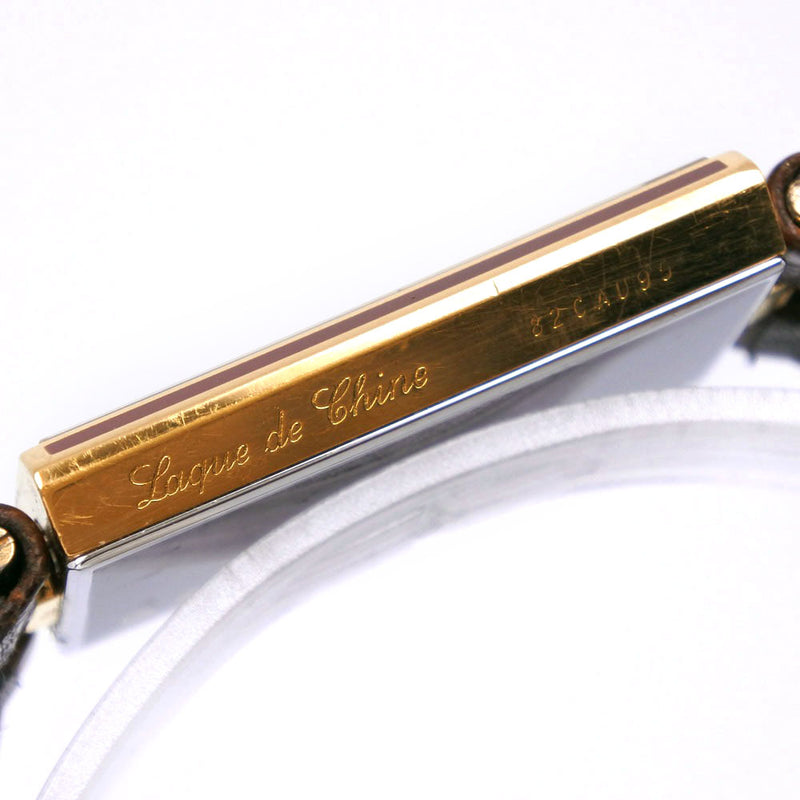 [DuPont] DuPont City Peng Peng Pet Design Vintage SN82DAK82 GOLDA GOLDO X Reloj de dial dial marrón para hombres de cuarzo de oro de cuero de cuero
