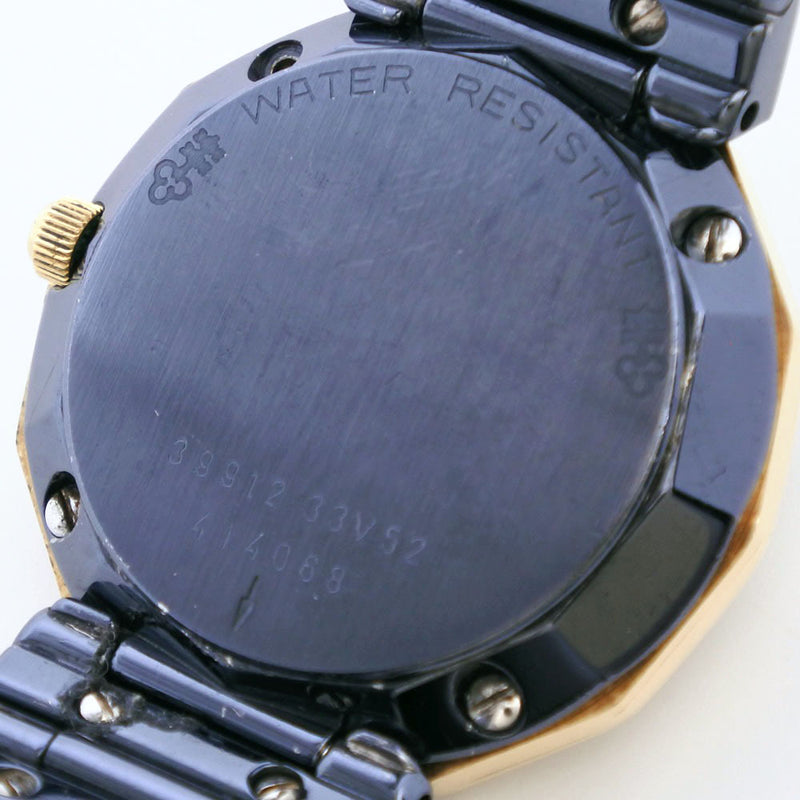 【CORUM】コルム
 アドミラルズカップ 腕時計
 ダイヤベゼル 3991233 ステンレススチール×K18イエローゴールド×ガンブルー ゴールド クオーツ アナログ表示 ネイビー文字盤 Admirals cup レディース