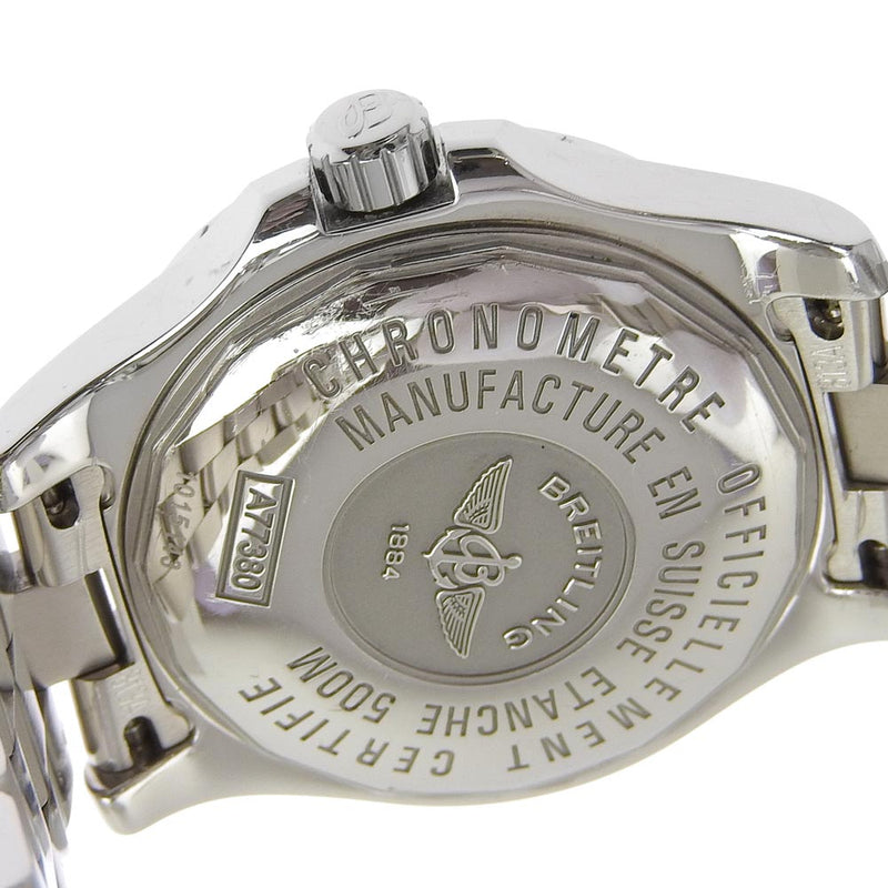 [BREITLING] Breitling Colt Ocean A77380 Stainless steel Steel Silver Quartz Analog Ladies Black Dial Watch