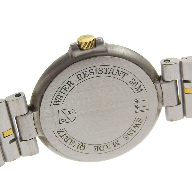 [DUNHILL] Dunhill Millennium Stainless Steel Silver Quartz Analog Display Men White Dial Watch