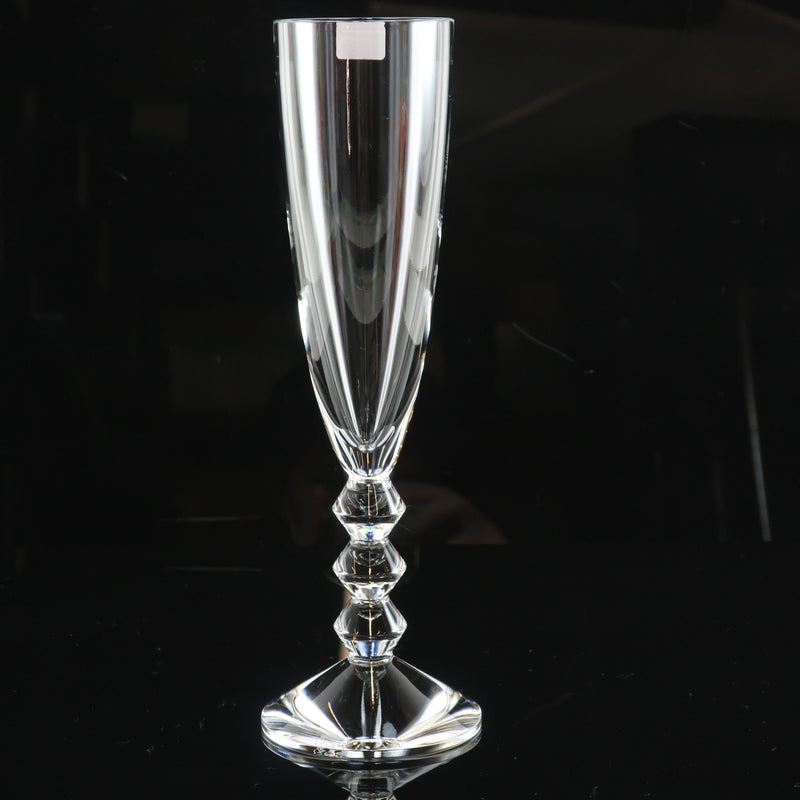 [Baccarat] Baccarat Vega/Vega Fleute Shimo/Champagne Lasses × 1 H22.6cm Crankware Clear Waterware s Rank