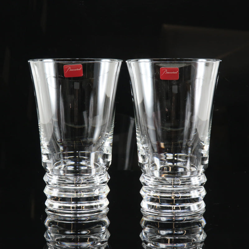 [Baccarat] Baccarat Vega/Vega Tumbler/Highball Glass × 2 H14cm 식탁보 Crystal Clear 식탁