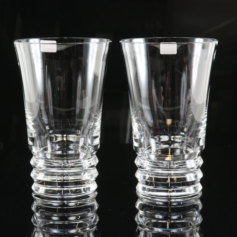[Baccarat] Baccarat Vega/Vega Tumbler/Highball Glass × 2 H14cm Critos de vajilla S Rankware