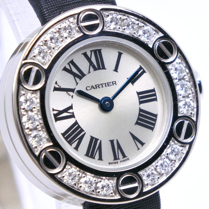 CARTIER】カルティエ ラブウォッチ 腕時計 WE800331 K18ホワイト ...