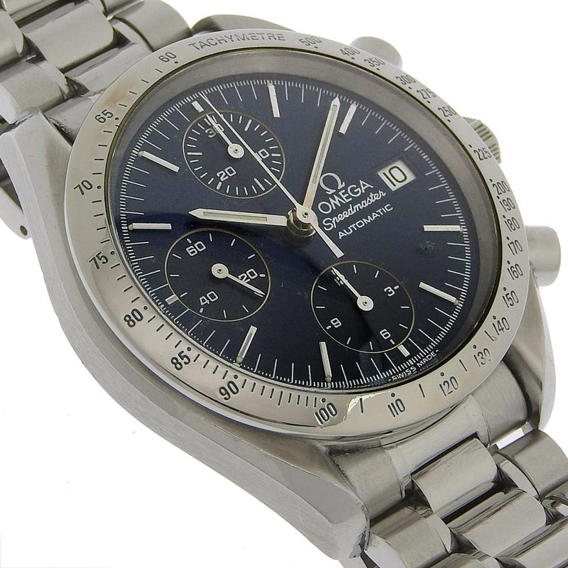 [OMEGA] Omega Speed ​​Master 3511.80 Stainless steel automatic winding men's navy dial watches