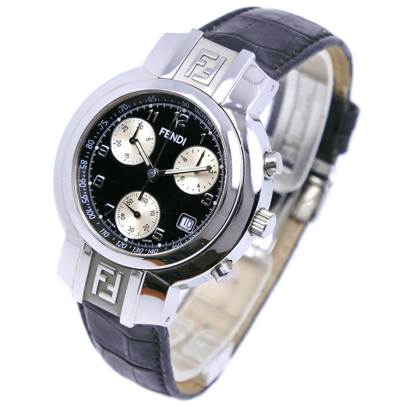 FENDI 4500G クロノグラフ ズッカ柄 - 腕時計(デジタル)