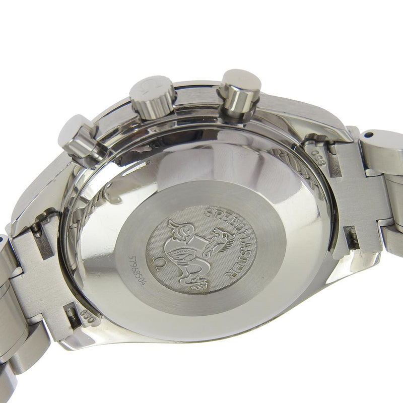 【OMEGA】オメガ
 スピードマスター 3513.50 ステンレススチール シルバー 自動巻き アナログ表示 メンズ 黒文字盤 腕時計
