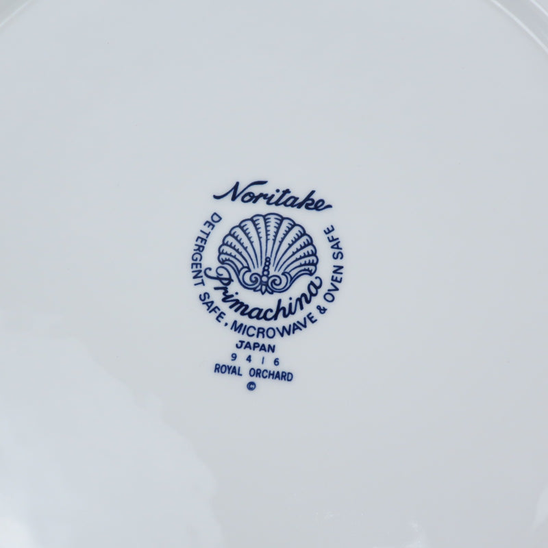 [Noritake] Noritake Royal Orchard 5 People Plates Set Cup & Saucer/Medium Plate/Gran Plato/Towl 9416 Vigera de porcelana A Rank